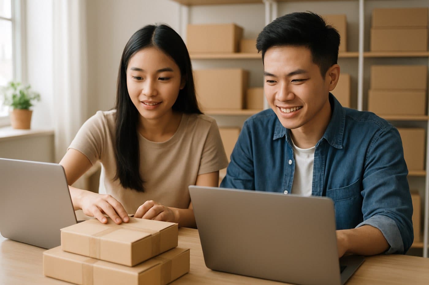 Nhóm vận hành cùng xử lý đơn cho nhiều gian hàng trên một giao diện tập trung